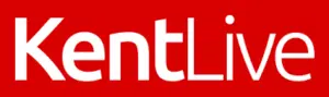 KentLive logo, representing a trusted news source, featured in context of Chris Meaden's therapeutic services for anxiety and trauma relief.