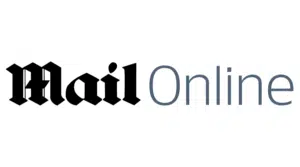 Mail Online logo, representing media coverage of Chris Meaden's therapeutic services for anxiety and trauma treatment.